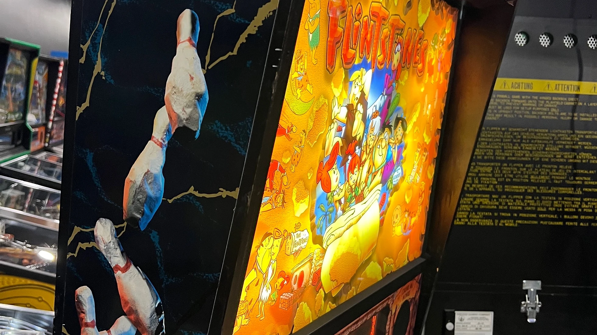 flintstones pinball machine