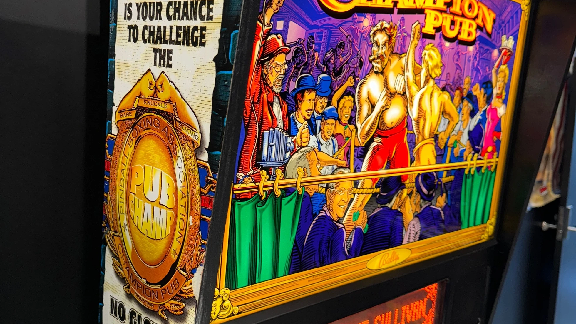 champion pub pinball machine