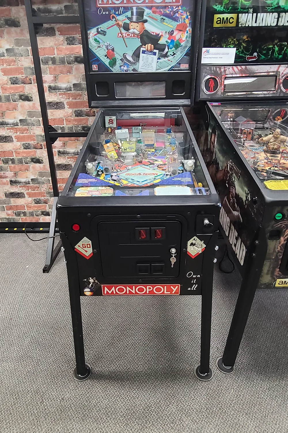 monopoly pinball machine