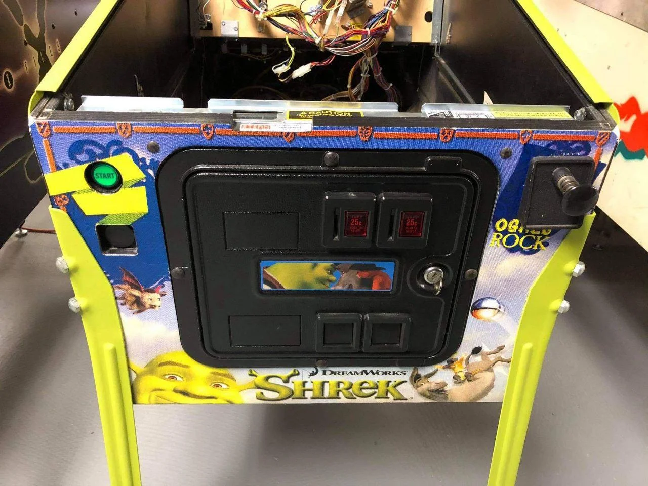 stern shrek pinball machine